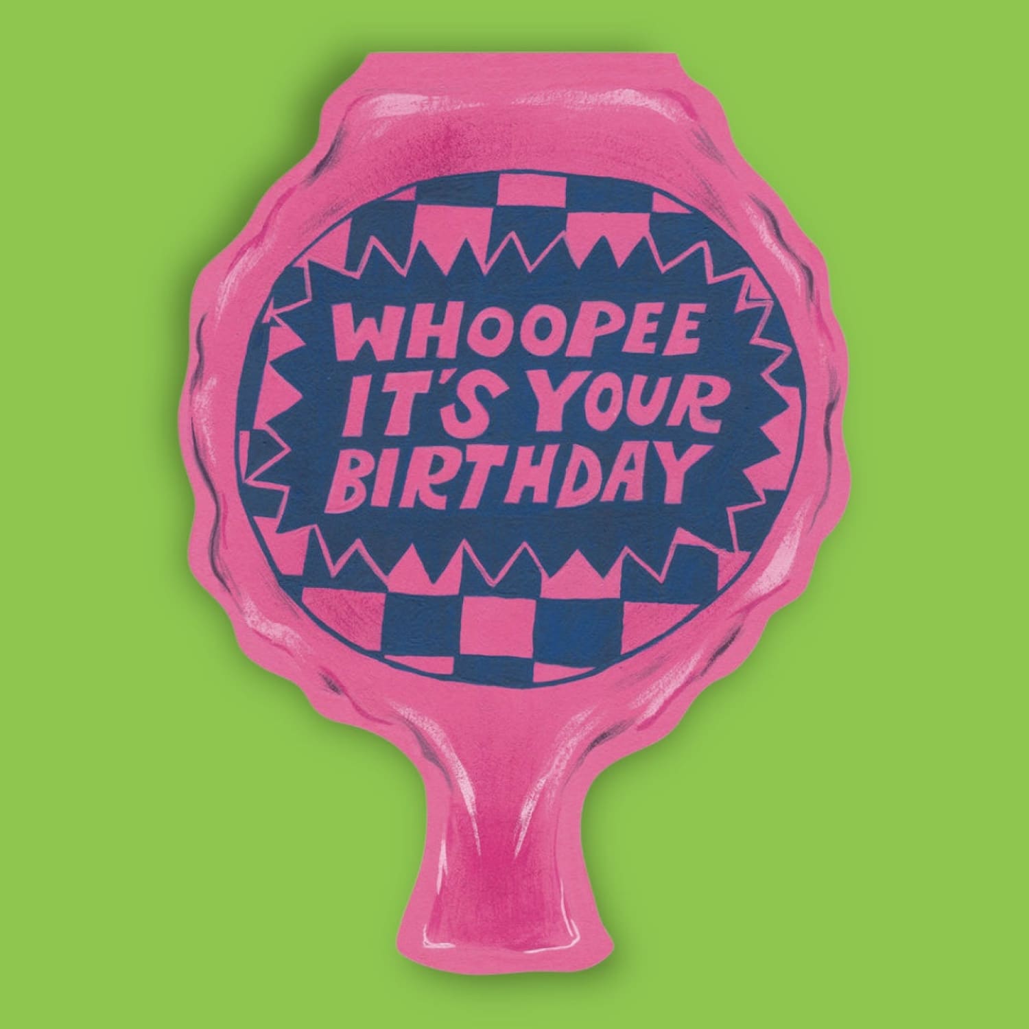 Whoopee Cushion Birthday Greeting Card Birthday Card