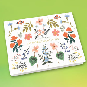 Wildwood Congrats Greeting Card A2 - Blank - Congrats