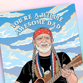Willie Nelson Father’s Day Card 0223 - Fathers Day - Card -