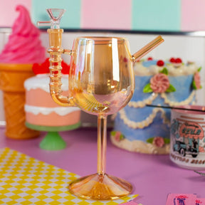 Wine Glass Bong Aesthetic Bong - Hybrid - Kitsch