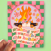 Ash + Chess Holiday Card Wishing Warmth 0922 - Groupbycolor 