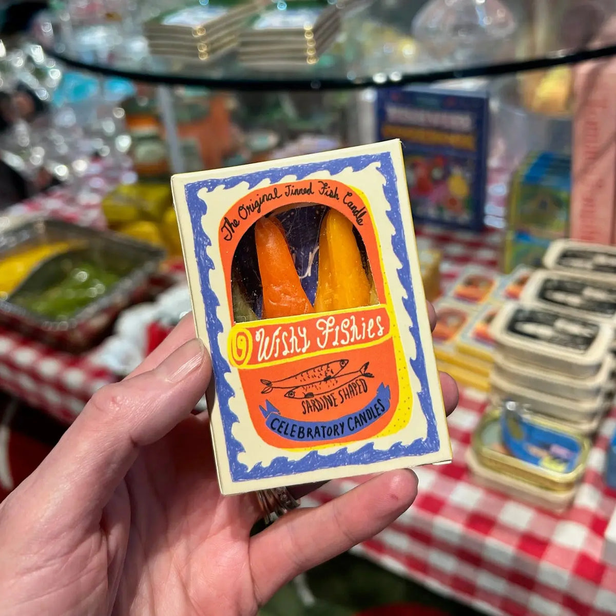 Wishy Fishies Sardine Birthday Candles Fishy Tinned