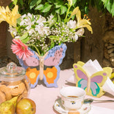 Woodland Butterfly Vase Butter - Fake Food Floral Novelty