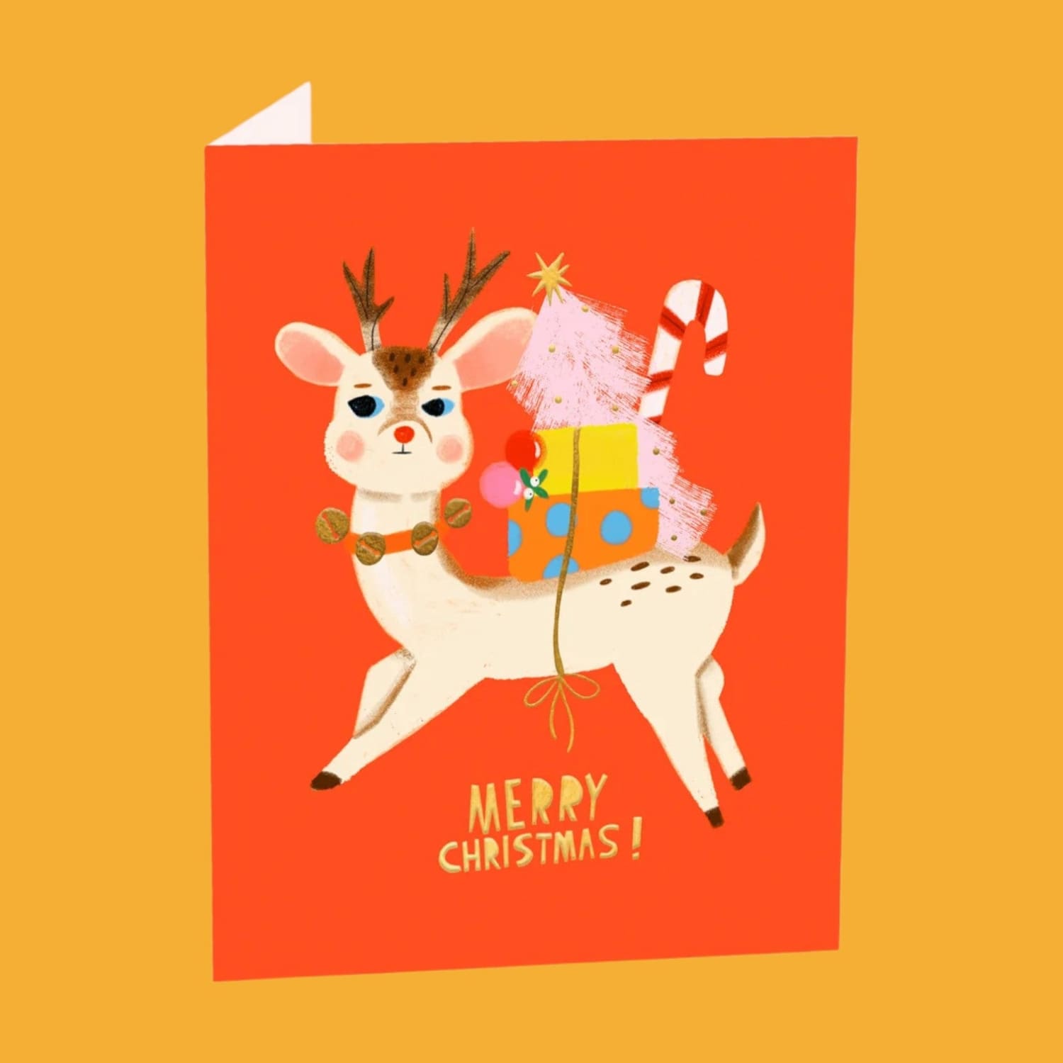 Xmas Delivery Holiday Card A2 - Blank - Card - Cardsholiday