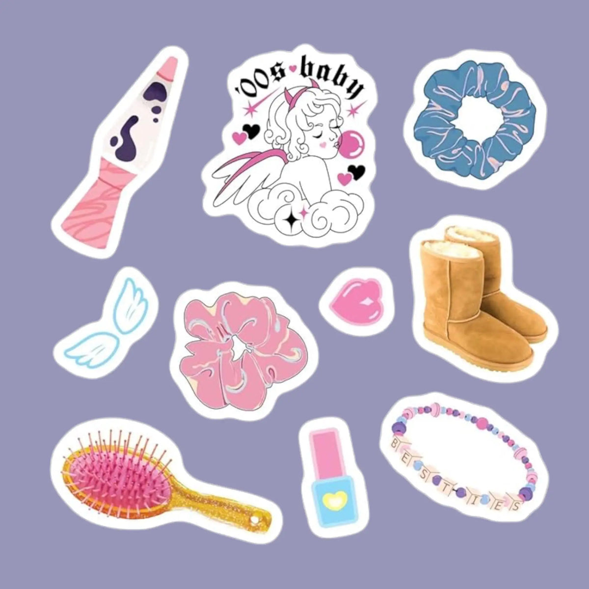 Y2k Stickers Y2k | 500+ Retro Sticker Book | Friends Nyc
