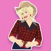 Young Dolly Sticker Celeb Obsessed - Decorative Sticker