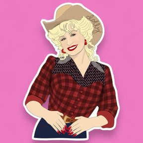 Young Dolly Sticker Celeb Obsessed - Decorative Sticker