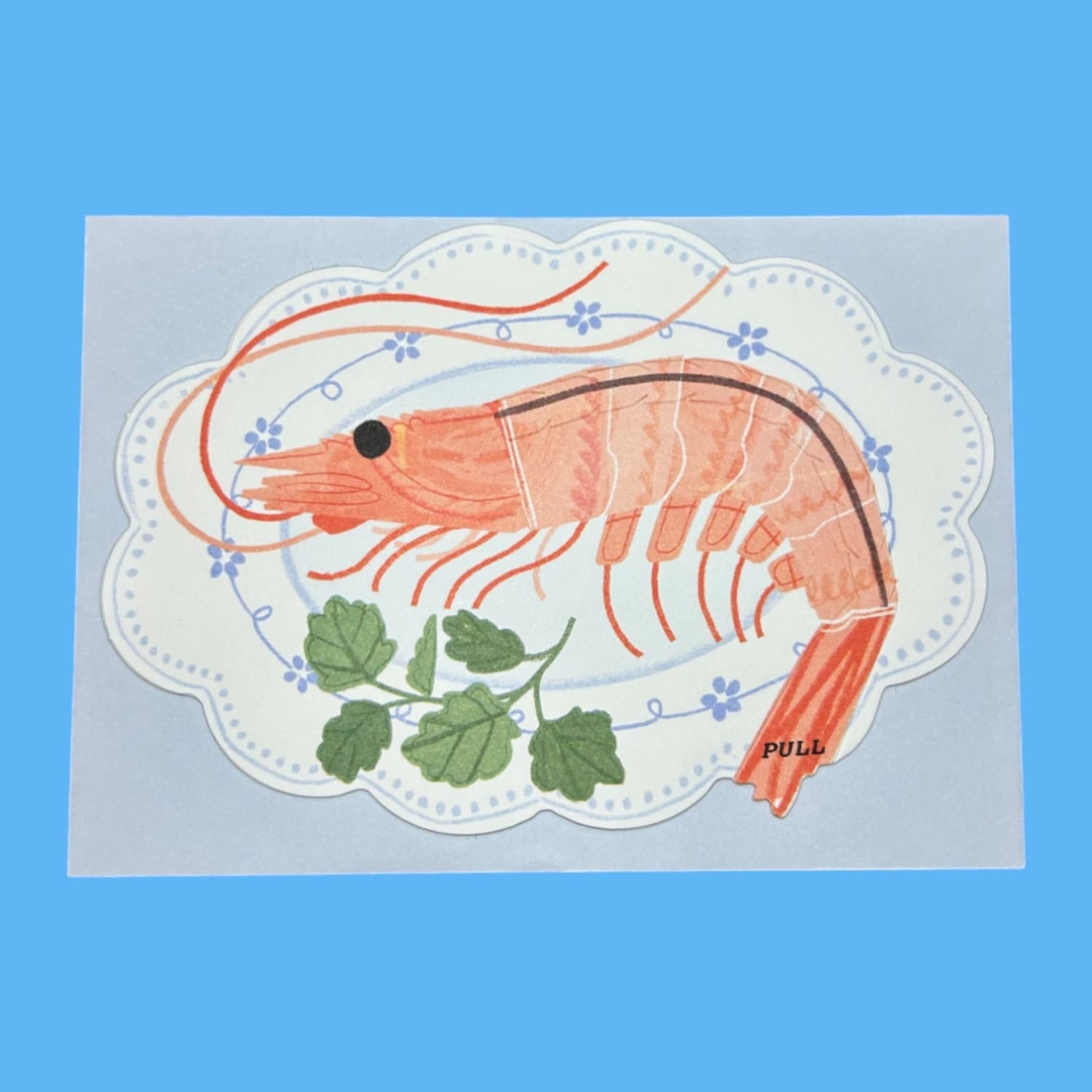 You’re the Shit - Shrimp Pop-up Greeting Card Greeting Card