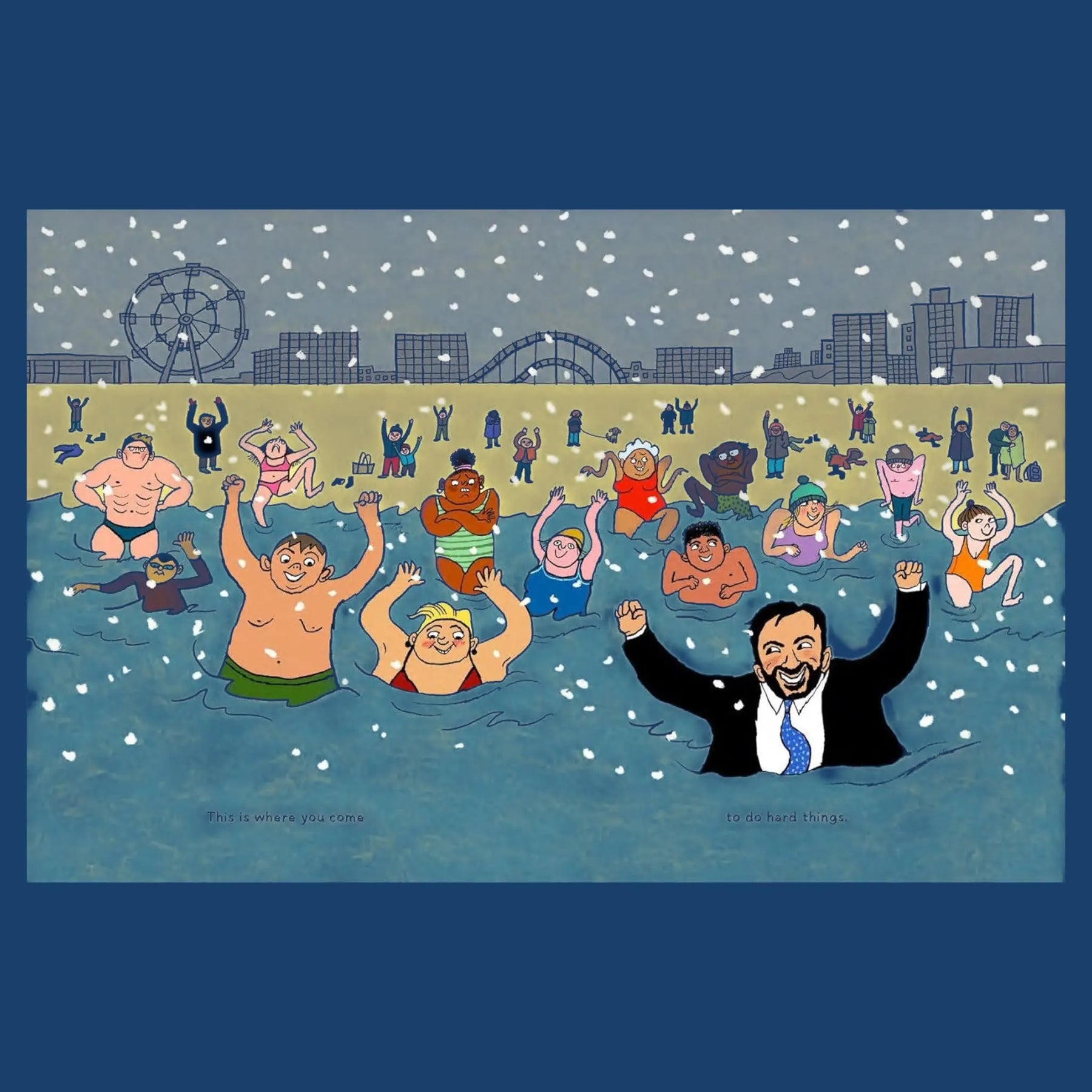 Zohran Walks New York Picture Book | Friends Nyc Brooklyn Ny