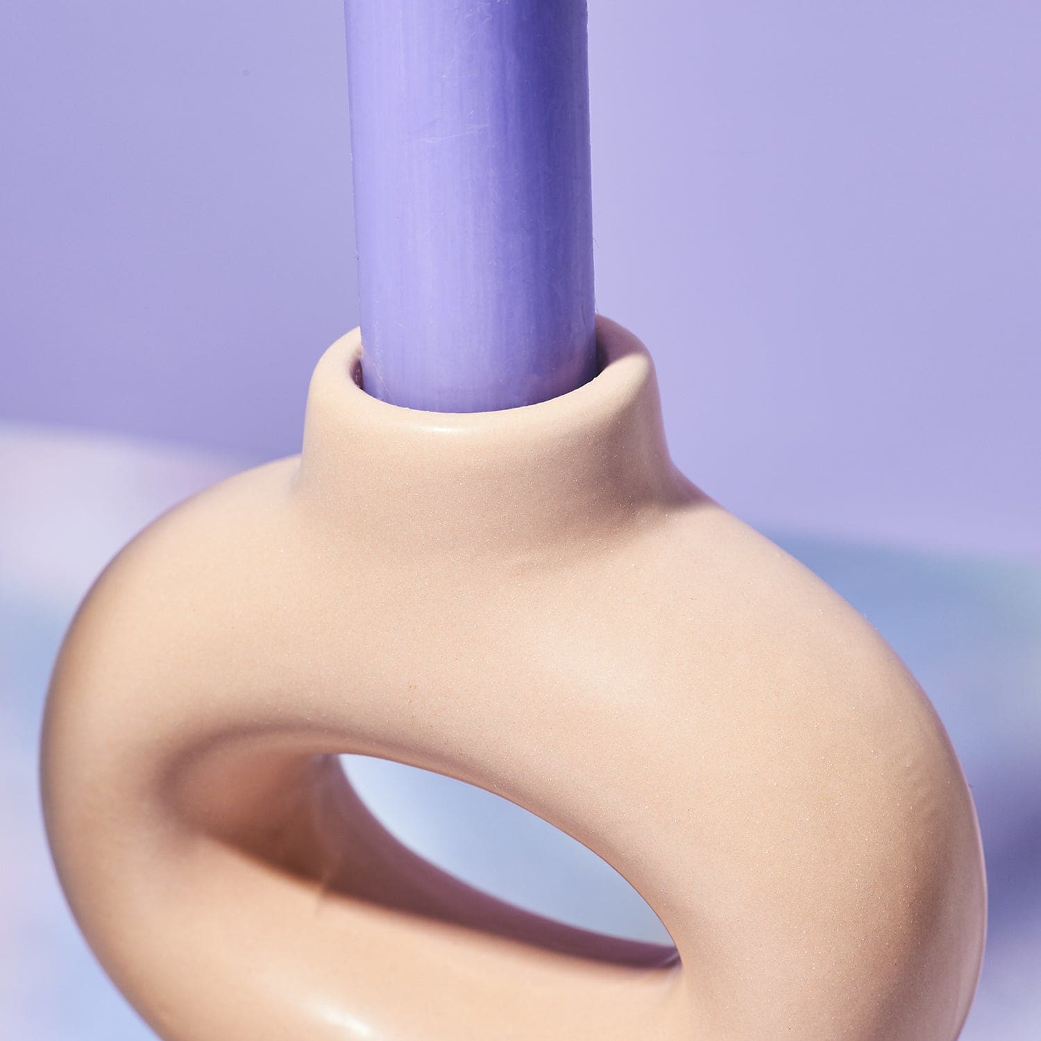 Stone Taper Candle Holder Ah2506a 0822 - Candle - Q322 - 