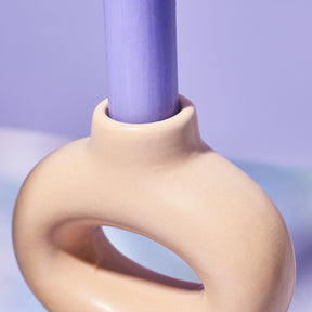 Stone Taper Candle Holder Ah2506a 0822 - Candle - Q322 - 