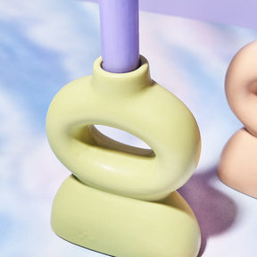 Stone Taper Candle Holder Ah2506a 0822 - Candle - Q322 - 