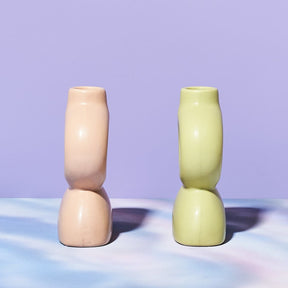 Stone Taper Candle Holder Ah2506a 0822 - Candle - Q322 - 