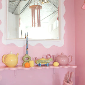 Abstract Stone Taper Candle Holder Aesthetic - Home - 