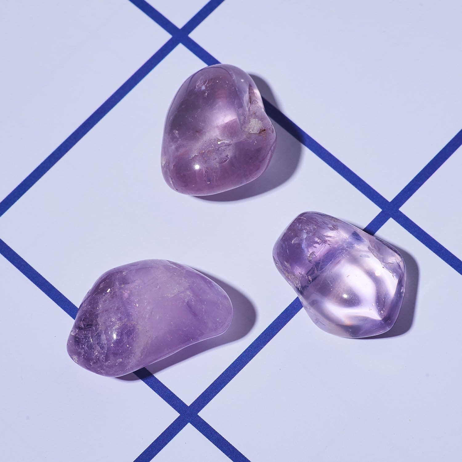 Web only Small Tumbled Crystal Amethyst Crystal - 