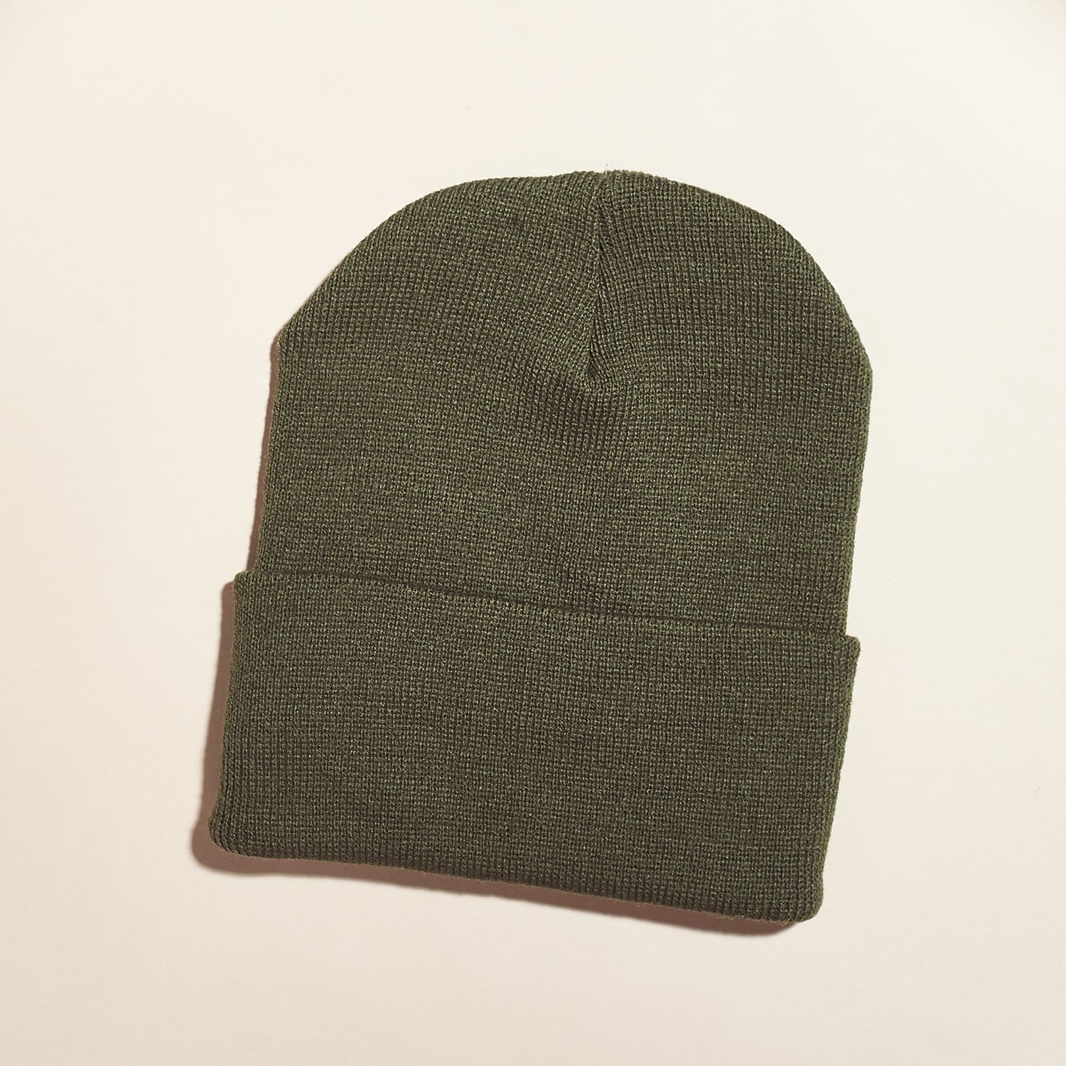 Army Green Beanie Basic Beanie - Basics - Green - Hat