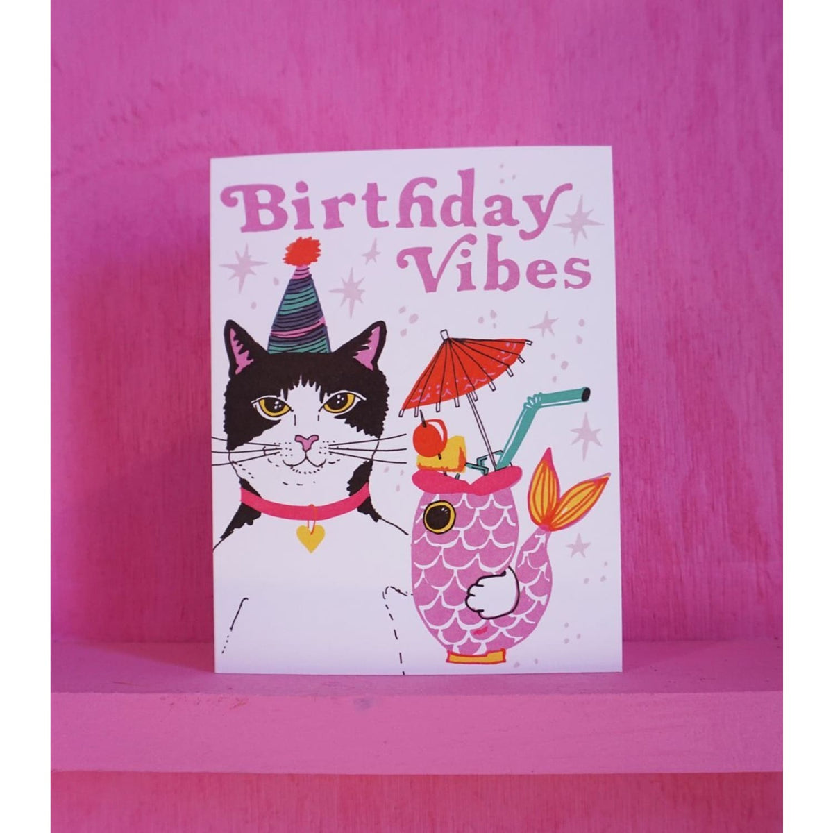 Birthday Vibes Greeting Card Ashupload - Groupbycolor