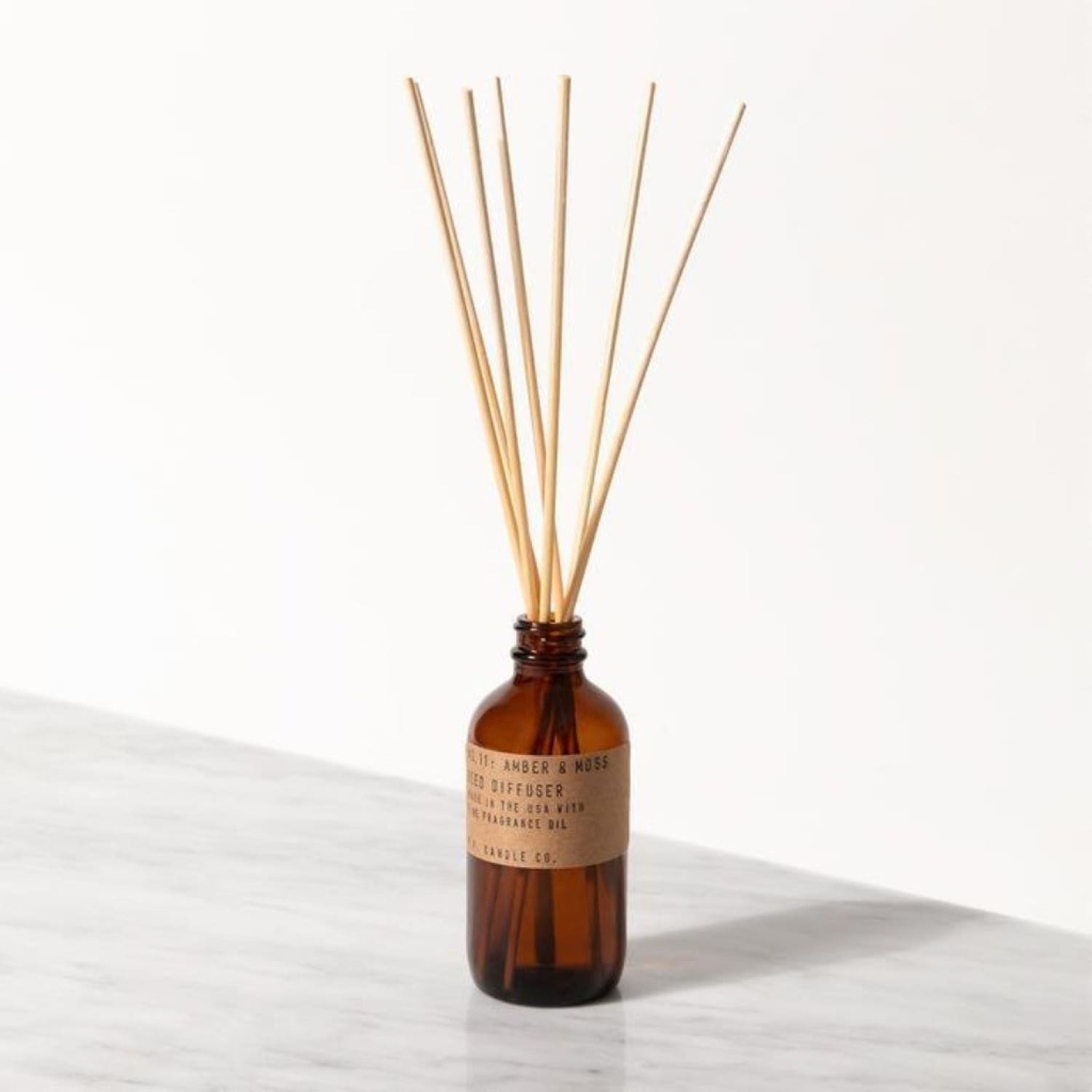 P.f. Candle Co. Reed Diffuser - Amber & Moss Amber, Amber 