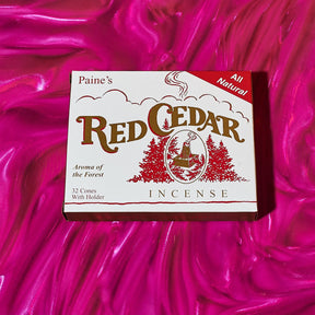 Red Cedar Incense Cones - 32 Pack Candle Reshoot - Cones - 