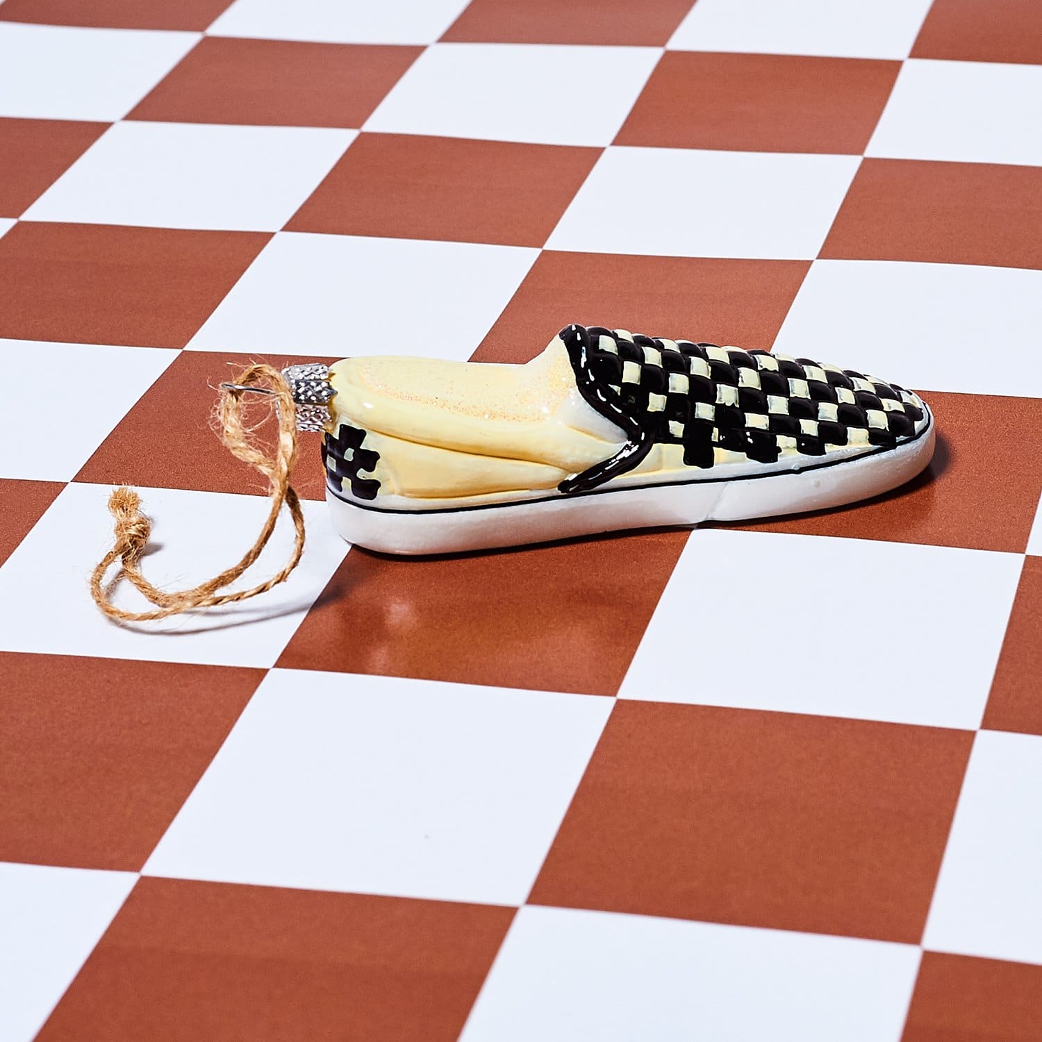 Checkered Shoe Ornament Checkered - Fashion - Holiday - 2020