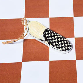 Checkered Shoe Ornament Checkered - Fashion - Holiday - 2020
