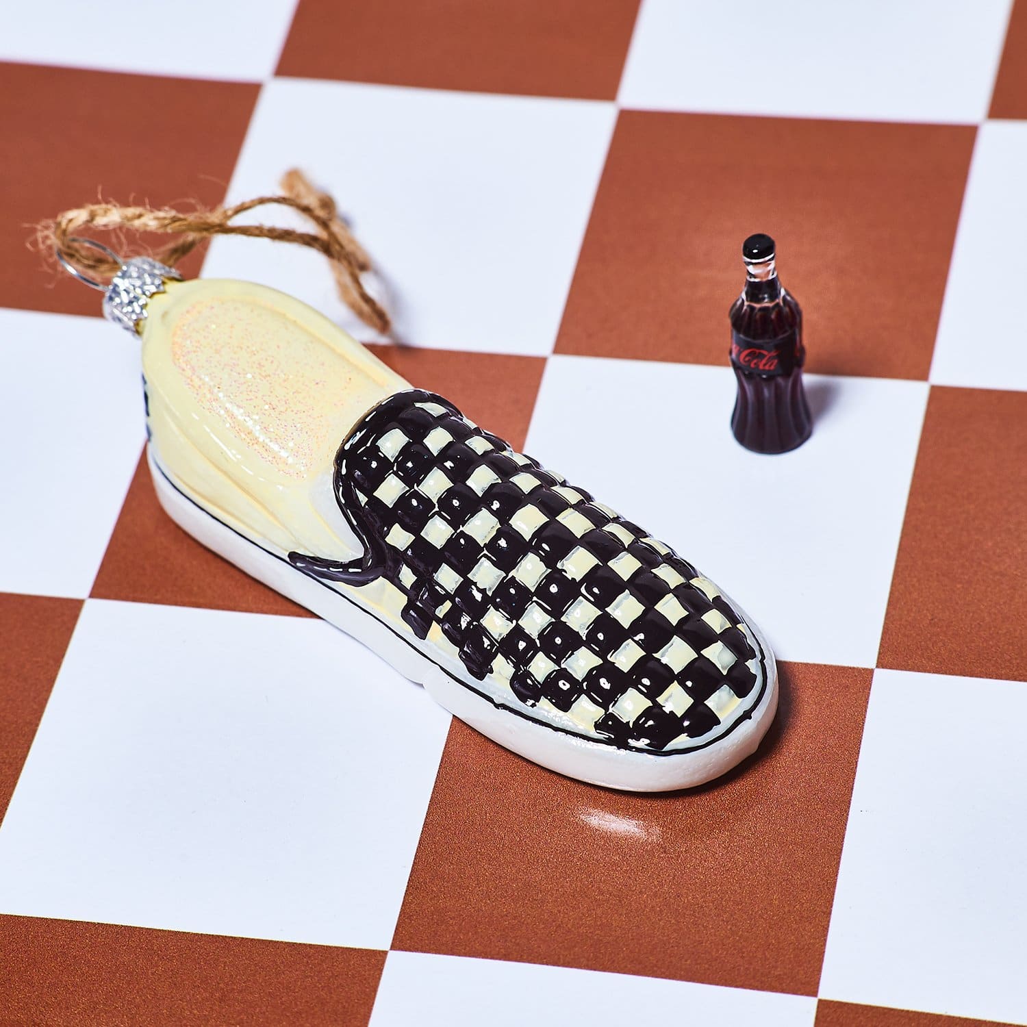 Checkered Shoe Ornament Checkered - Fashion - Holiday - 2020