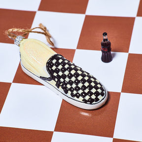 Checkered Shoe Ornament Checkered - Fashion - Holiday - 2020