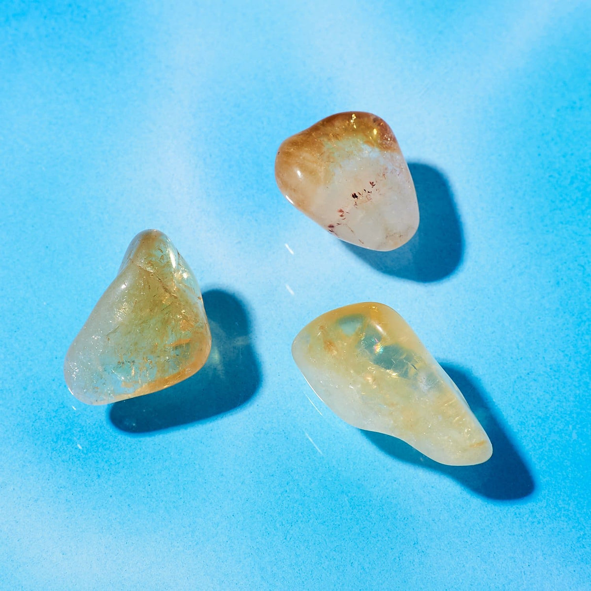 Web only Small Tumbled Crystal Citrine Crystal - 