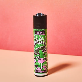 Clipper Lighters - Psychedelic Mushroom Beachday - Clipper 