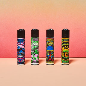 Clipper Lighters - Psychedelic Mushroom Beachday - Clipper 