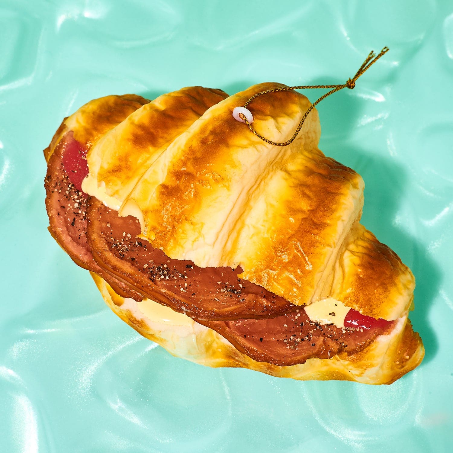 Bread Sandwich Ornament 0722 - Holiday22 - Sandwichesbutter