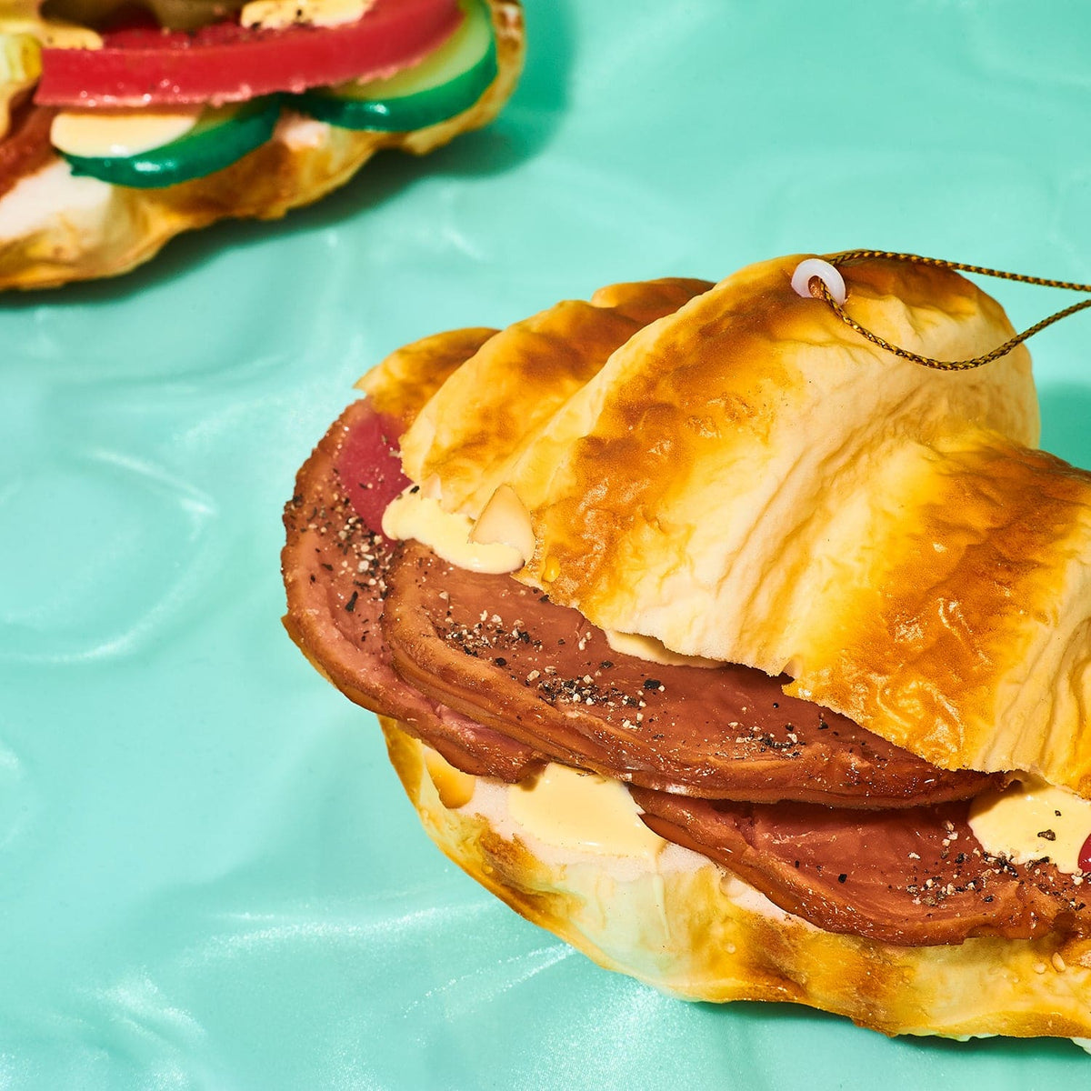 Bread Sandwich Ornament 0722 - Holiday22 - Sandwichesbutter