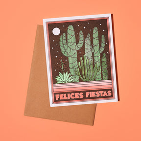 Felices Fiesta Holiday Card Cactus - Cardsholiday - 