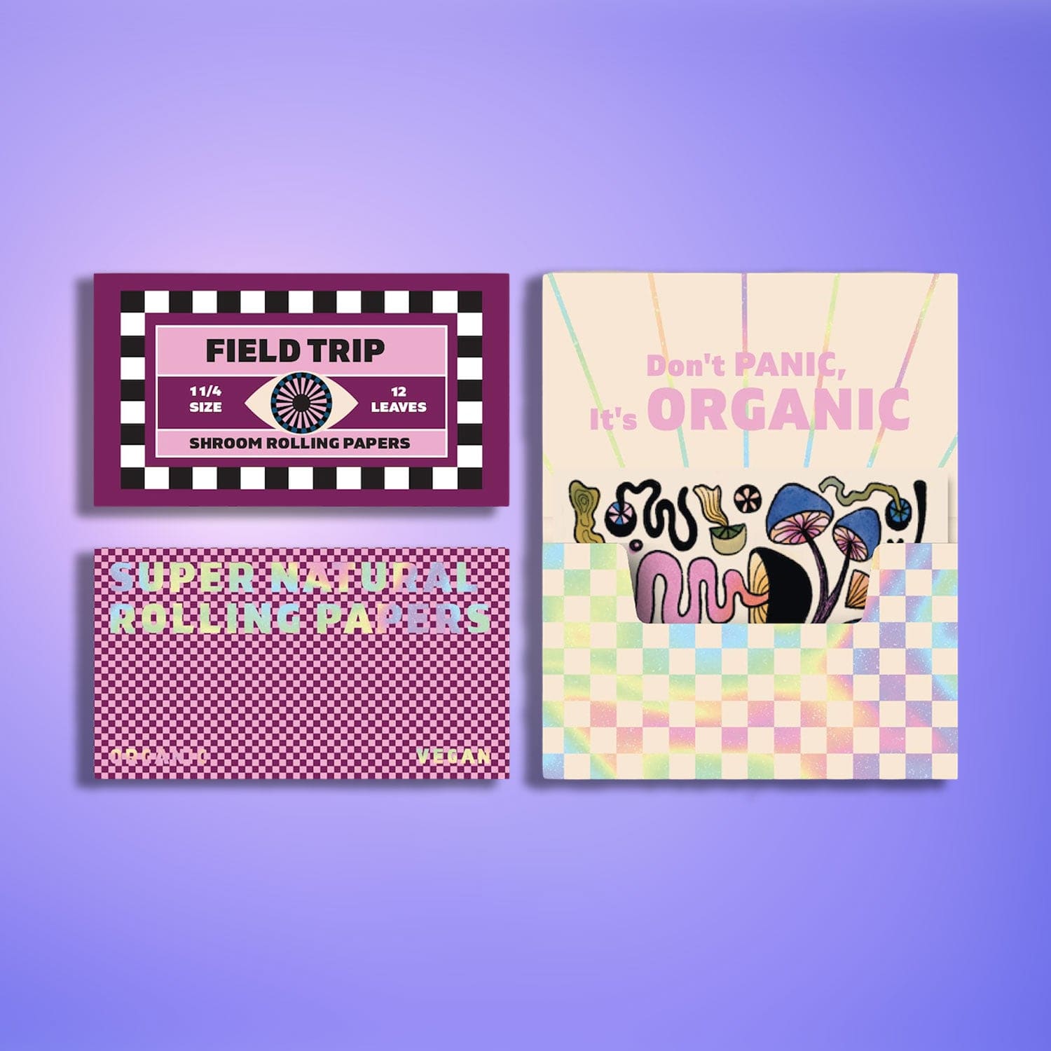 Field Trip Rolling Papers - Shrooms 0822 - Aesthetic Smoke -