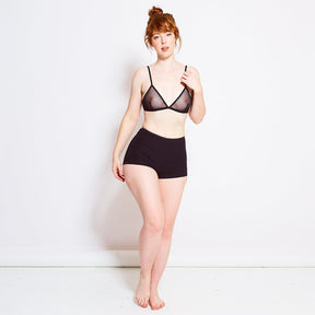 Fishnet Bralette - Black Bra, Fishnet, Friends Nyc, Lingerie