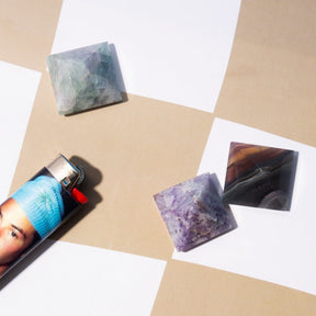 Fluorite Pyramid Small Crystal - Shoppe - Getreal
