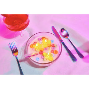 Fruit Loops Cereal Bowl Candle Breakfast - Candle - 