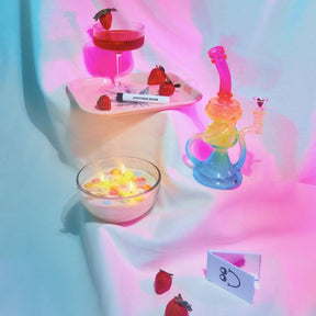 Fruit Loops Cereal Bowl Candle Breakfast - Candle - 