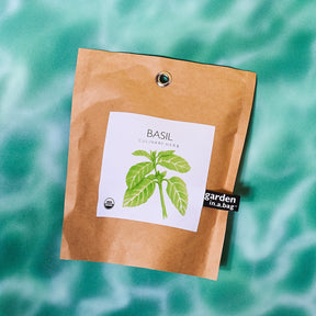 Garden in a Bag - Basil Basil - Garden Gift - Gardening - 