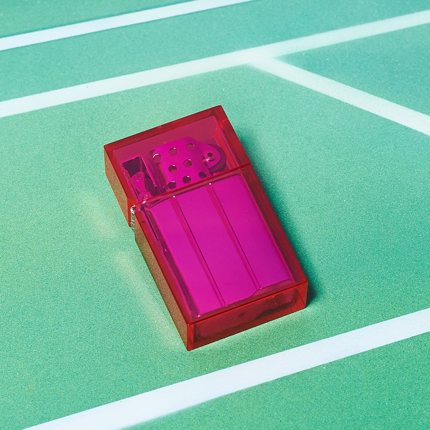 Hard Edge Lighter Aesthetic - Classic - Clear - Hard - 