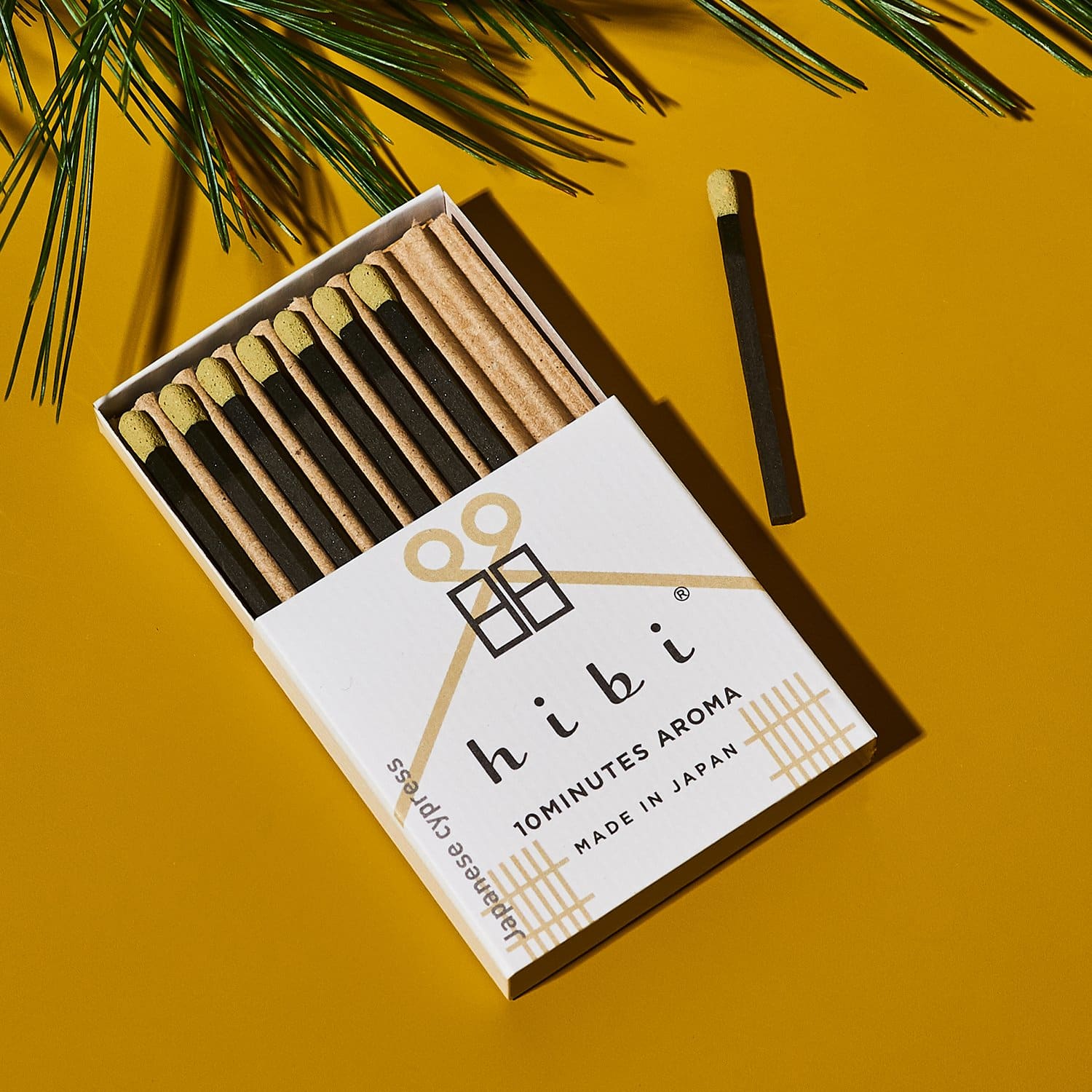 Hibi Incense Matches - Japanese Cypress best Seller - 
