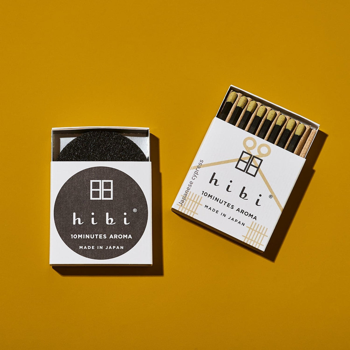 Hibi Incense Matches Japanese Cypress Made in Japan