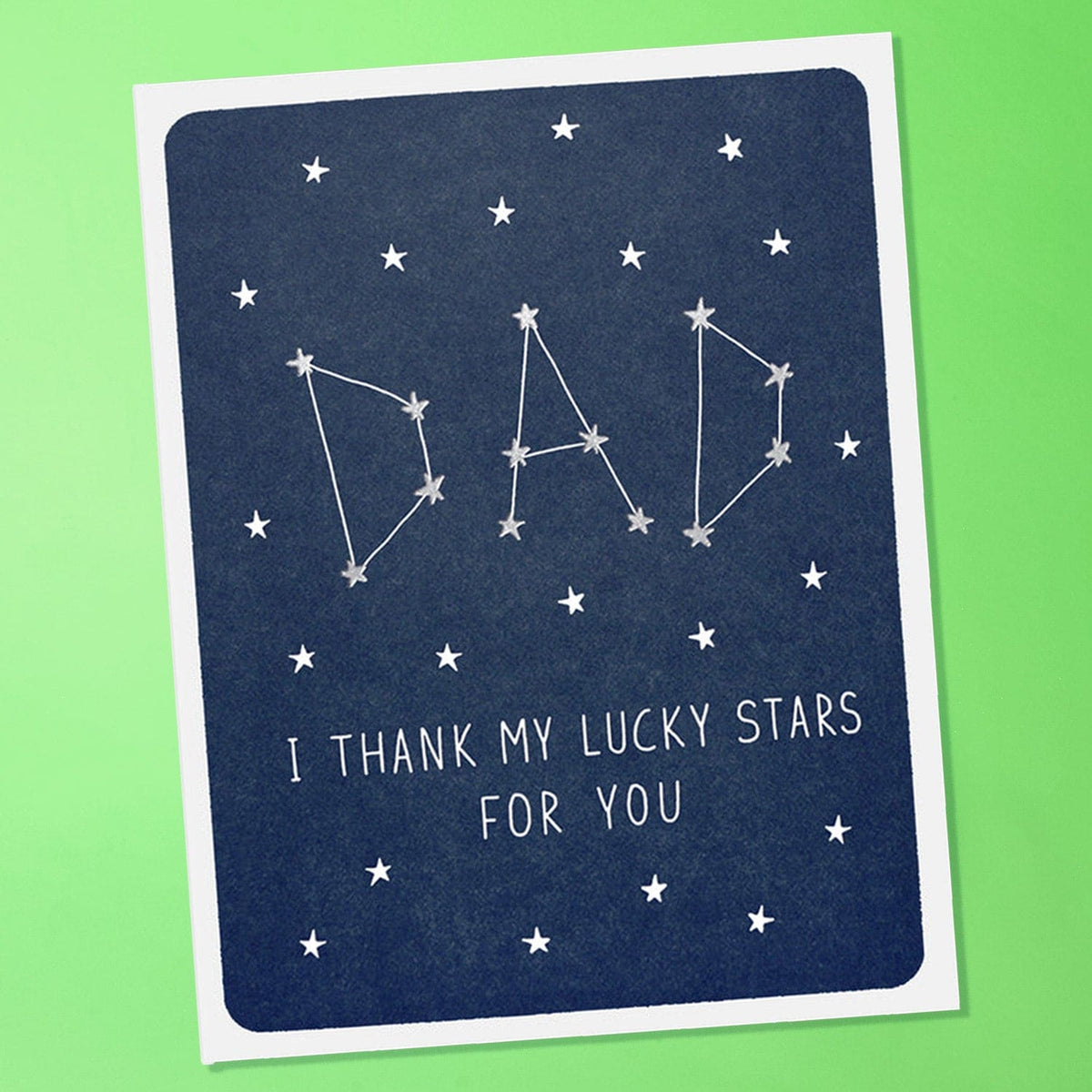 Lucky Stars Father’s Day Greeting Card Card - Dad - Fathers 