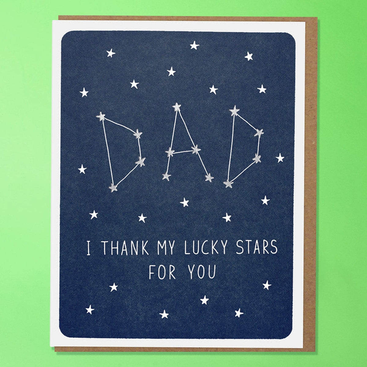 Lucky Stars Father’s Day Greeting Card Card - Dad - Fathers 