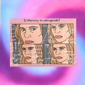 Mercury Retrograde Greeting Card Artisthighlight - Greeting 