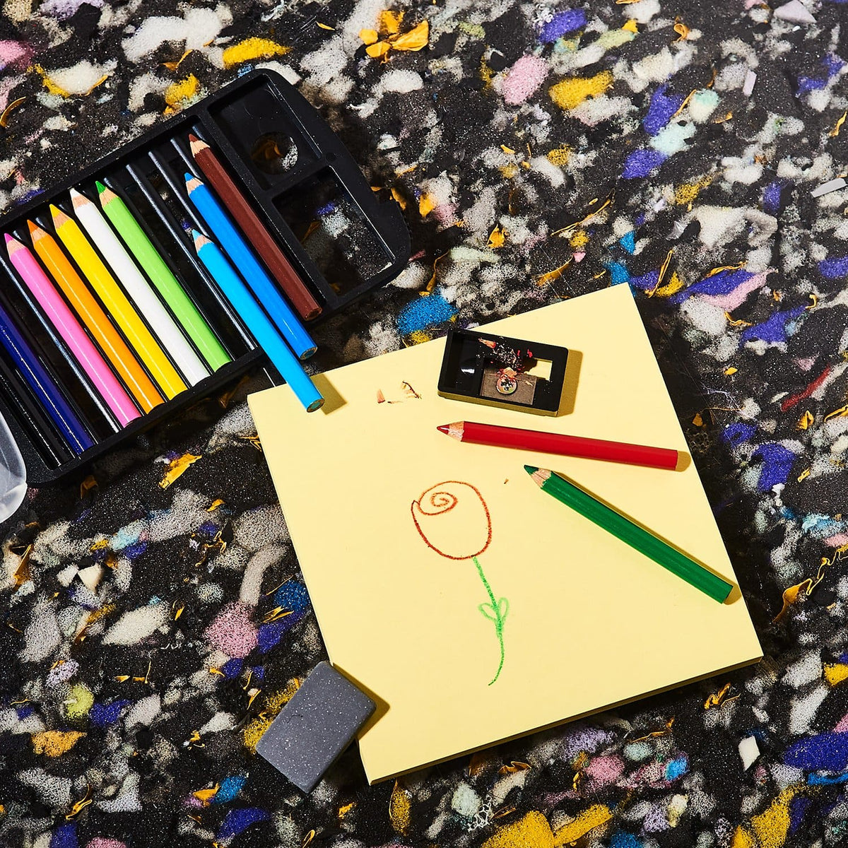 Mini Colored Pencils Set Arts and Crafts - back to School - 