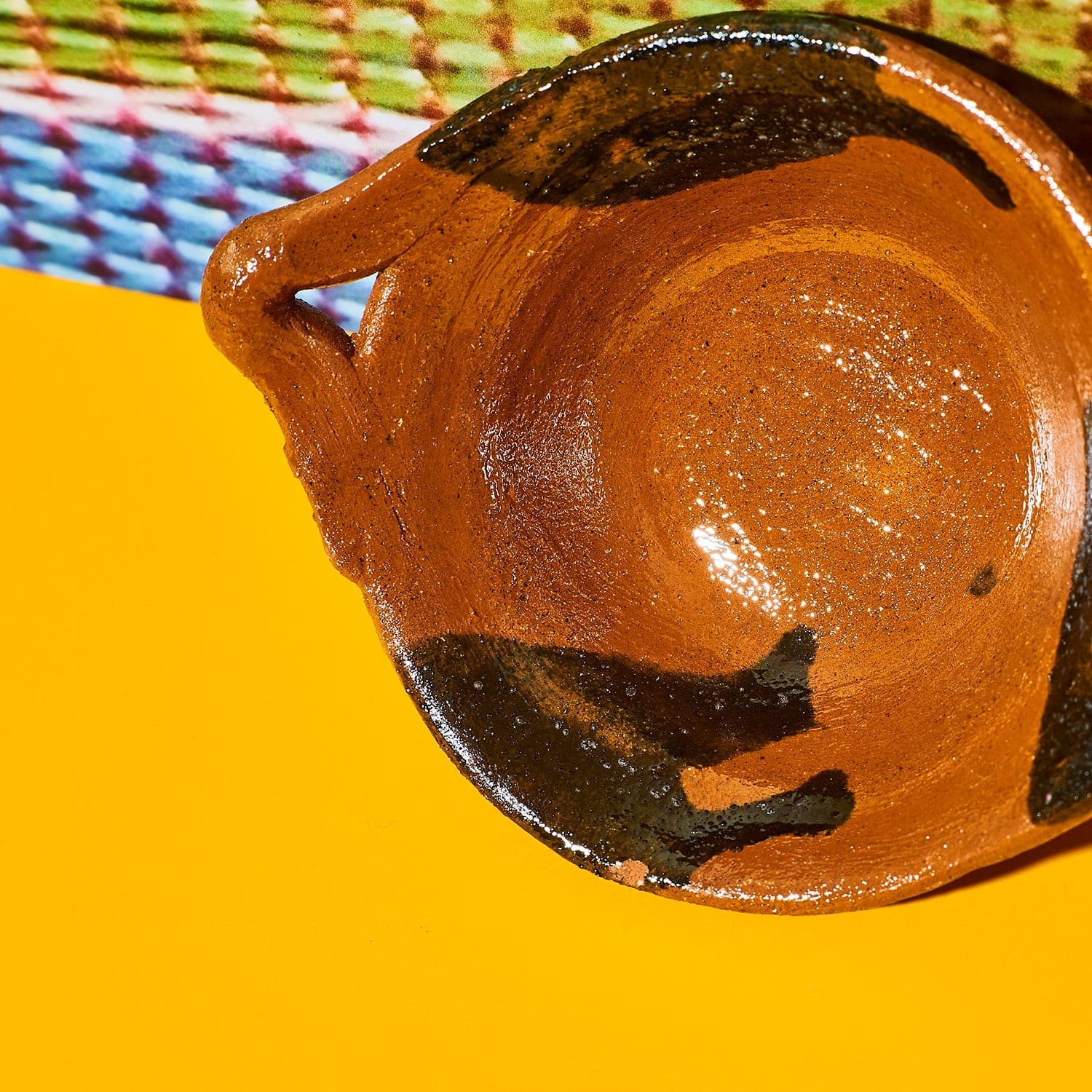 Mini Mexican Clay Plate 0123 - Cdmx22 - Cdmx22web - Ceramic