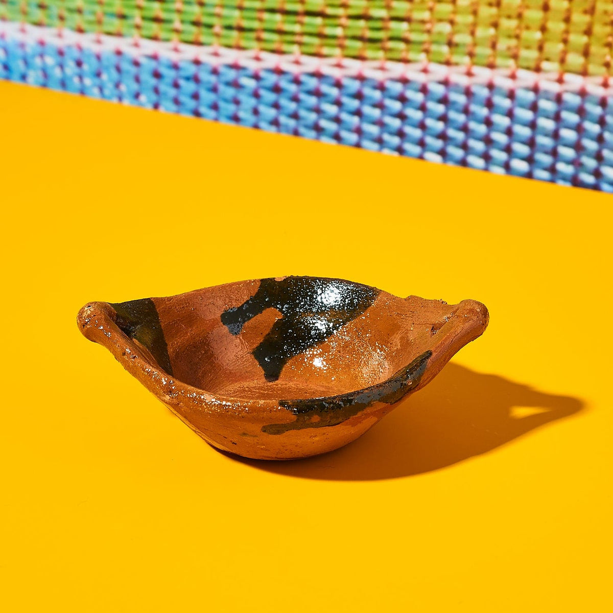Mini Mexican Clay Plate 0123 - Cdmx22 - Cdmx22web - Ceramic