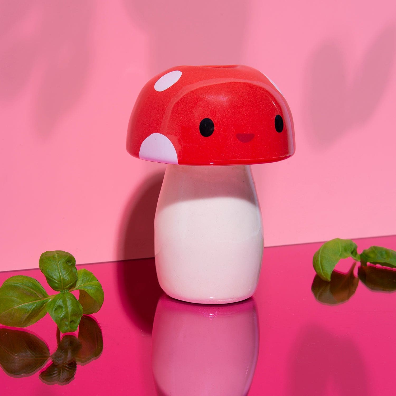 Mushroom Vase Friends X Rompotodo Red Groupbycolor - 