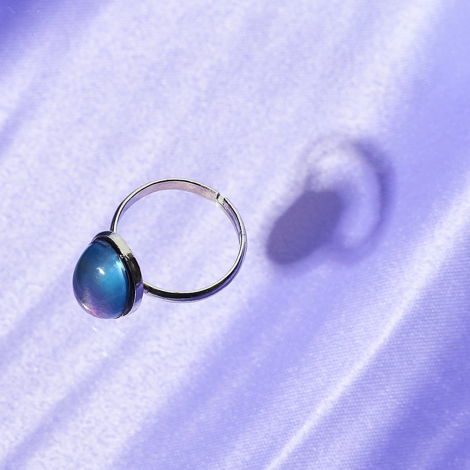 Oval Mood Ring 90s - Baby - back to School - Bff - Mood Ring